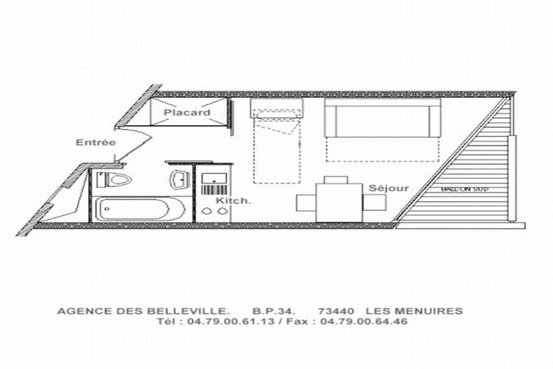 Residence Caron - Studio Pour 4 Personnes 654 Saint-Martin-de-Belleville Kültér fotó